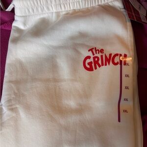 The Grinch White Pajama Pants